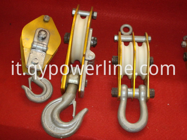 wire rope snatch block